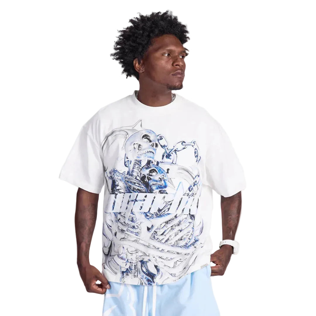 "STAR DEATH" T-SHIRT (WHITE)