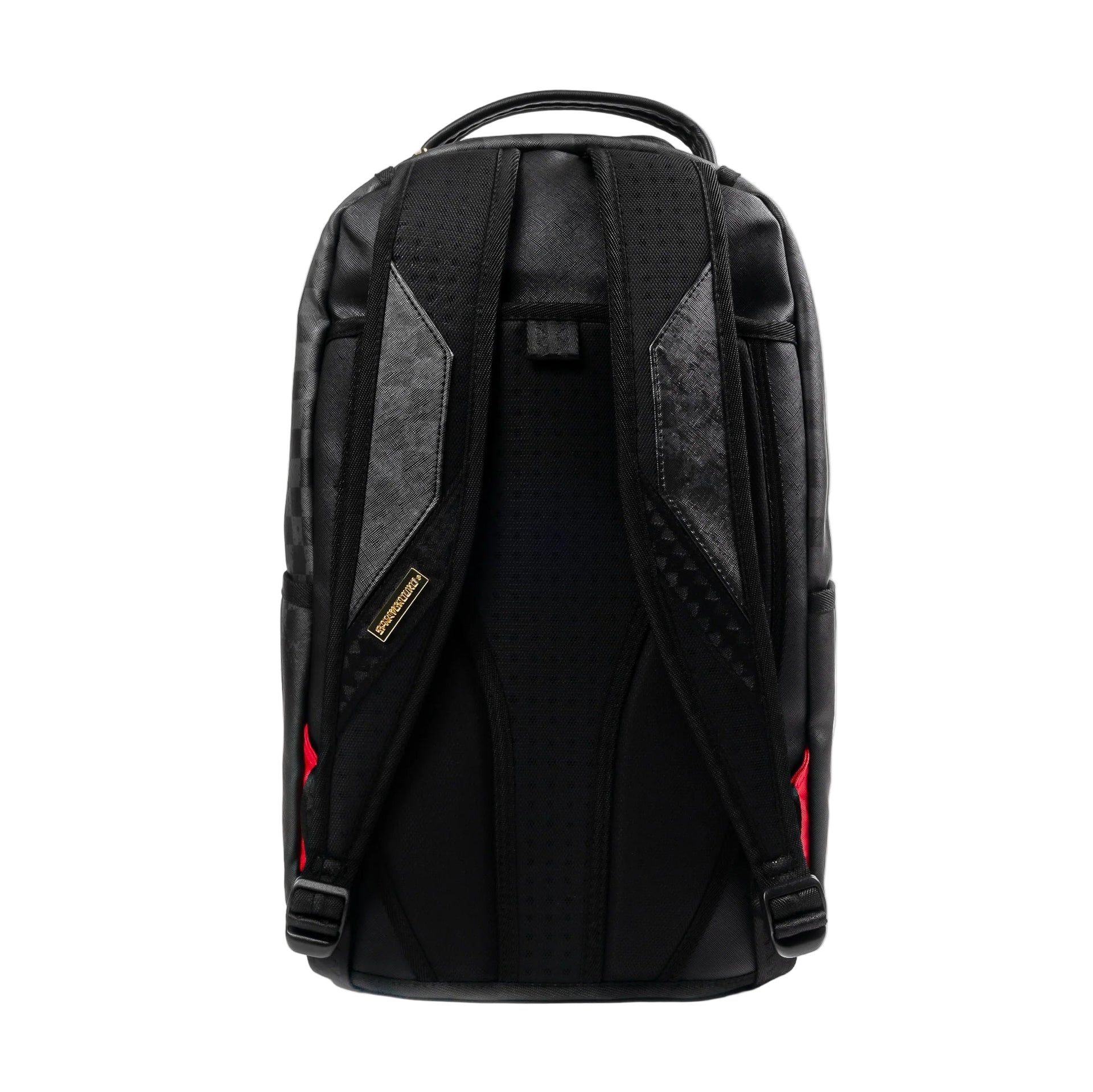 Back View of the Sprayground Spritz Black Backpack