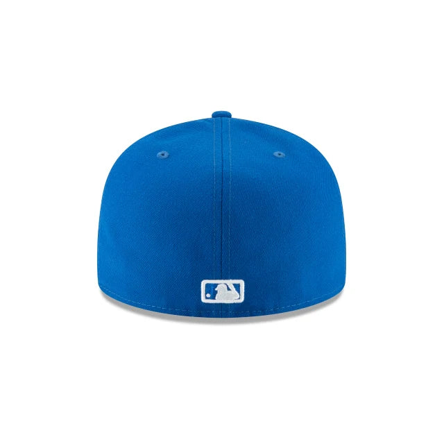 Back View of New Era New York Yankees Blue Basic 59FIFTY Fitted