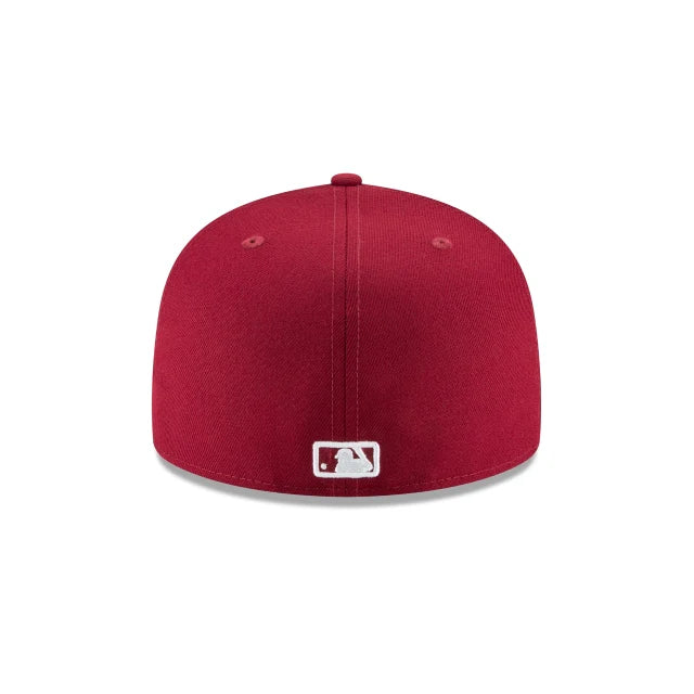 New Era LOS ANGELES DODGERS CARDINAL BASIC 59FIFTY FITTED