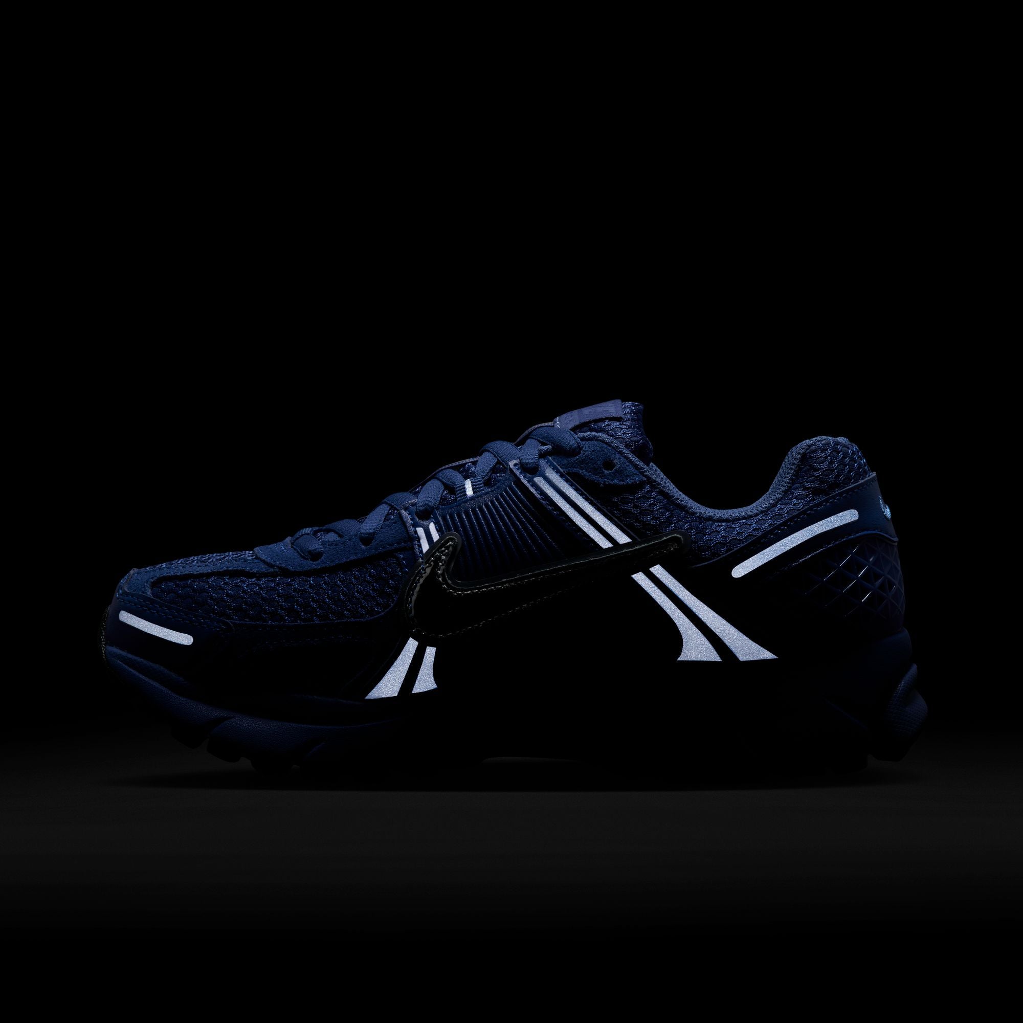NIKE ZOOM VOMERO 5 24㎝ NIKE Zoom Vomero 5 Rubber-Trimmed Mesh and Leather Sneakers