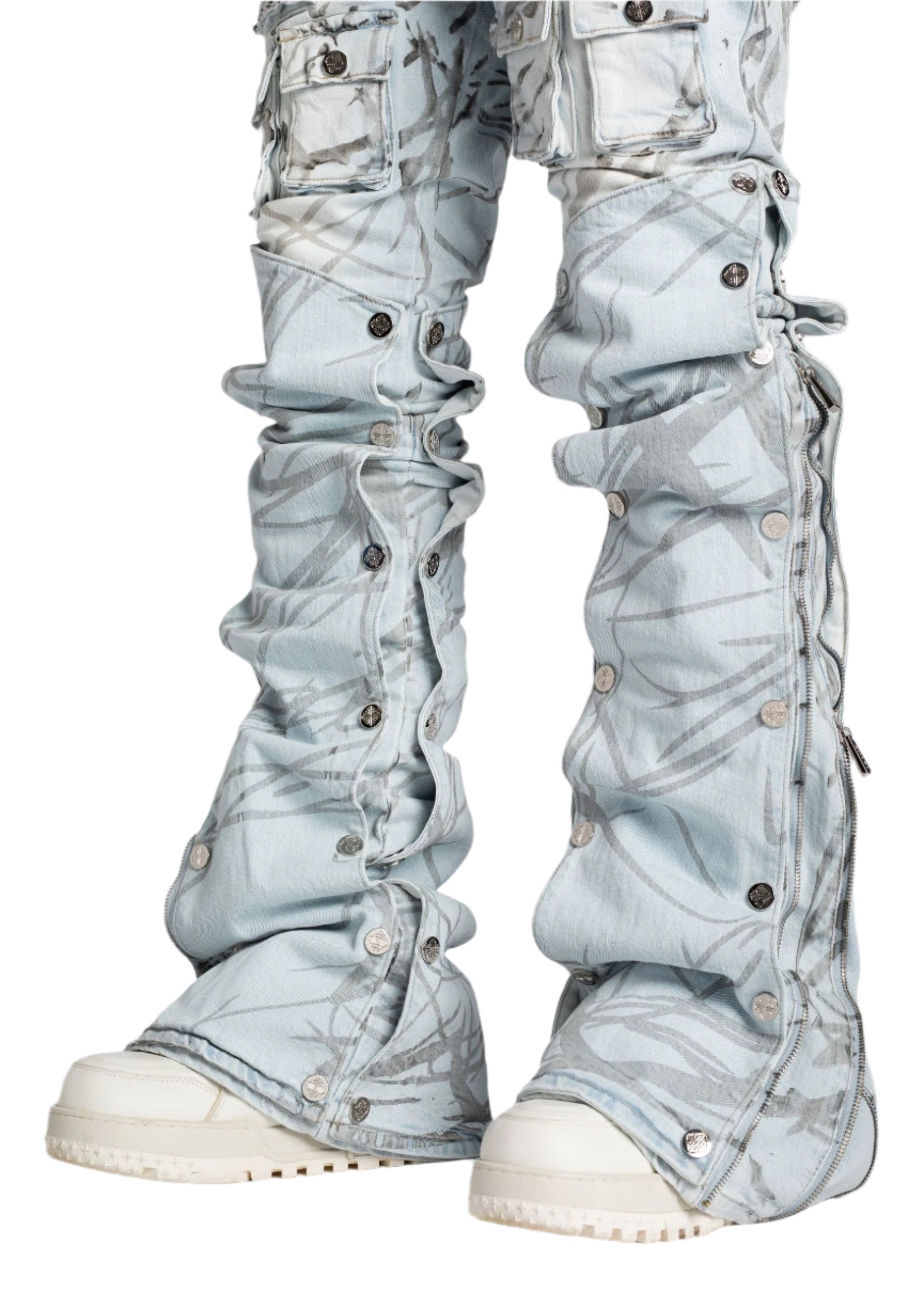 Aqua Blue Stacked Premium Denim V2-thumbmail-7