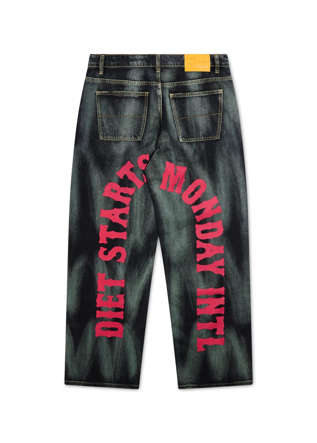 Arch Diet Denim -Oil Stained