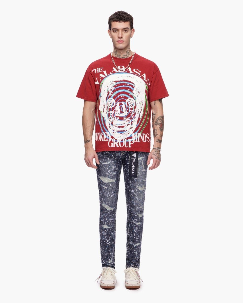 Valabasas Awoken Minds Tee Red-thumbmail-6