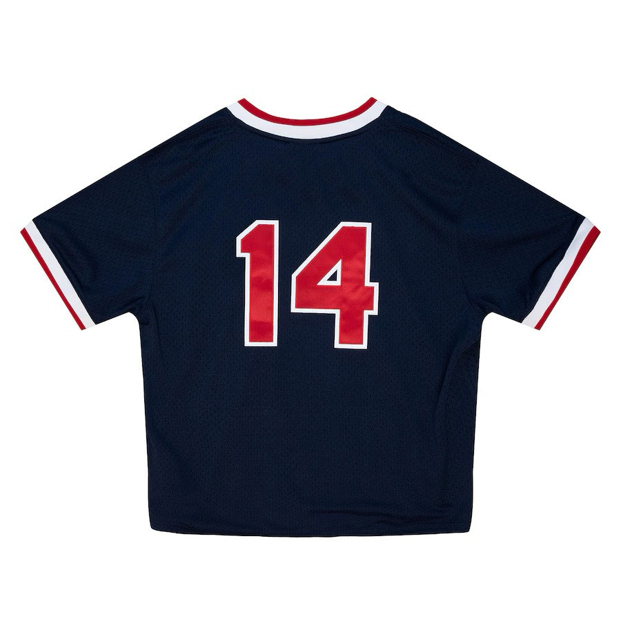MLB AUTHENTIC BP JERSEY - PULLOVER RED SOX 1989 JIM RICE