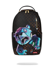 Front View of the Sprayground Zombiebear Backpack