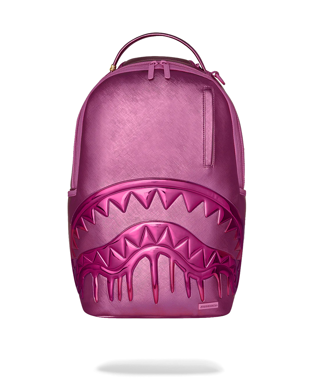 METALLIC PINK METALLIC DRIP BACKPACK-thumbmail-1