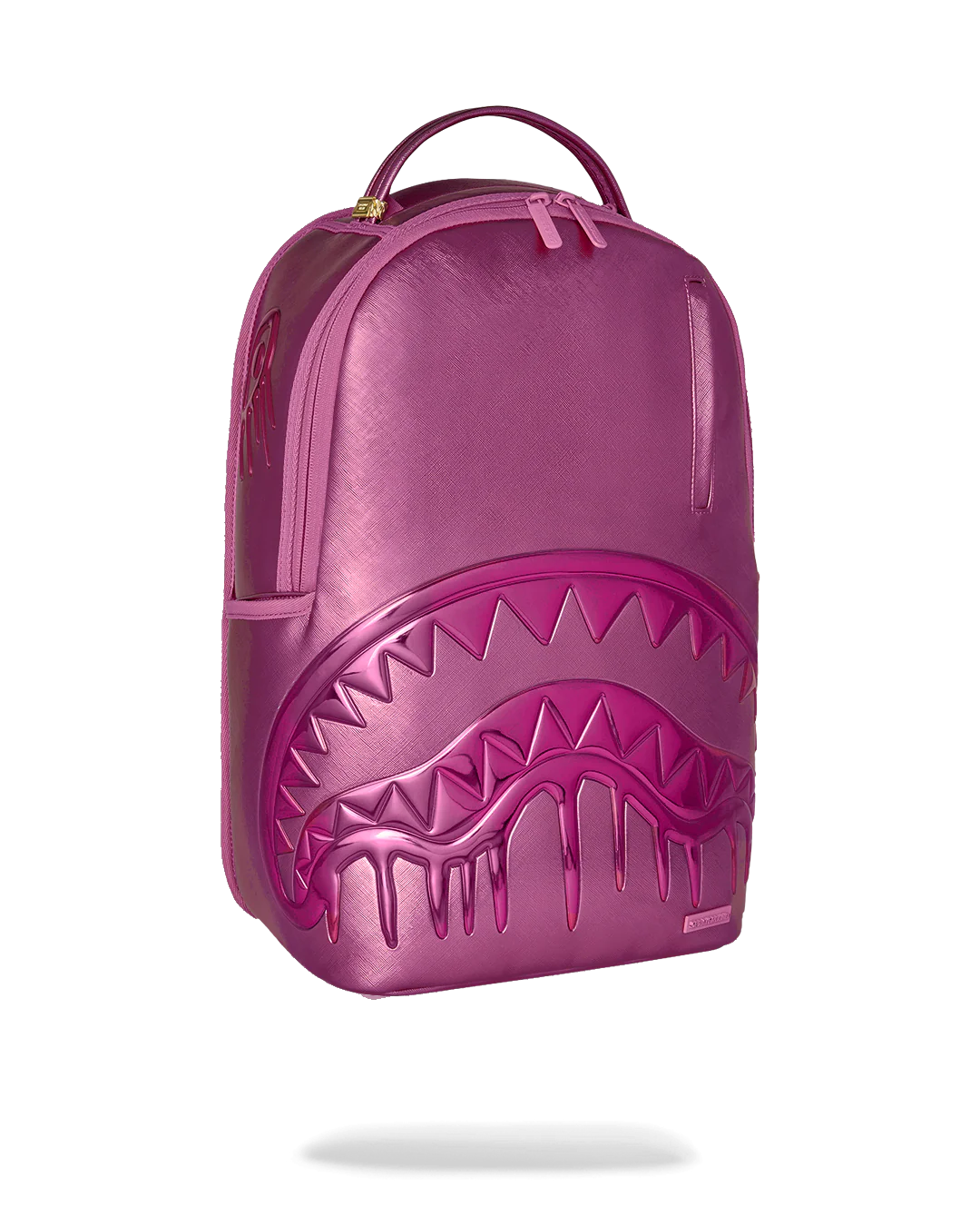 METALLIC PINK METALLIC DRIP BACKPACK-thumbmail-2