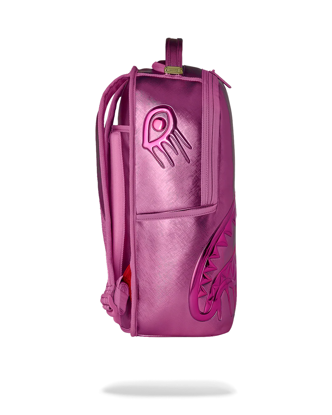 METALLIC PINK METALLIC DRIP BACKPACK-thumbmail-3