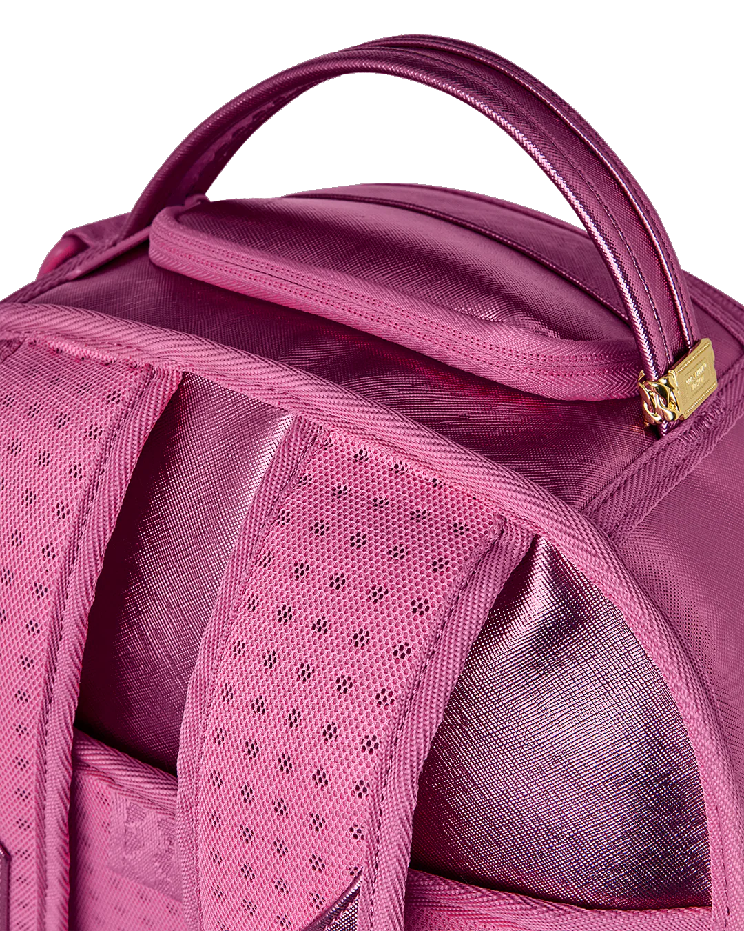 METALLIC PINK METALLIC DRIP BACKPACK-thumbmail-9