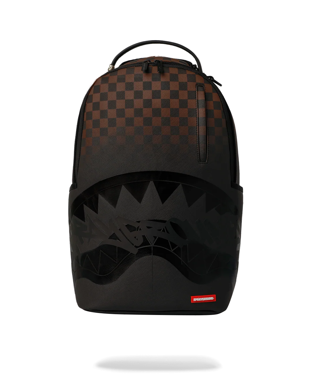 BROWN CHECK GHOST DRIP BACKPACK-thumbmail-1