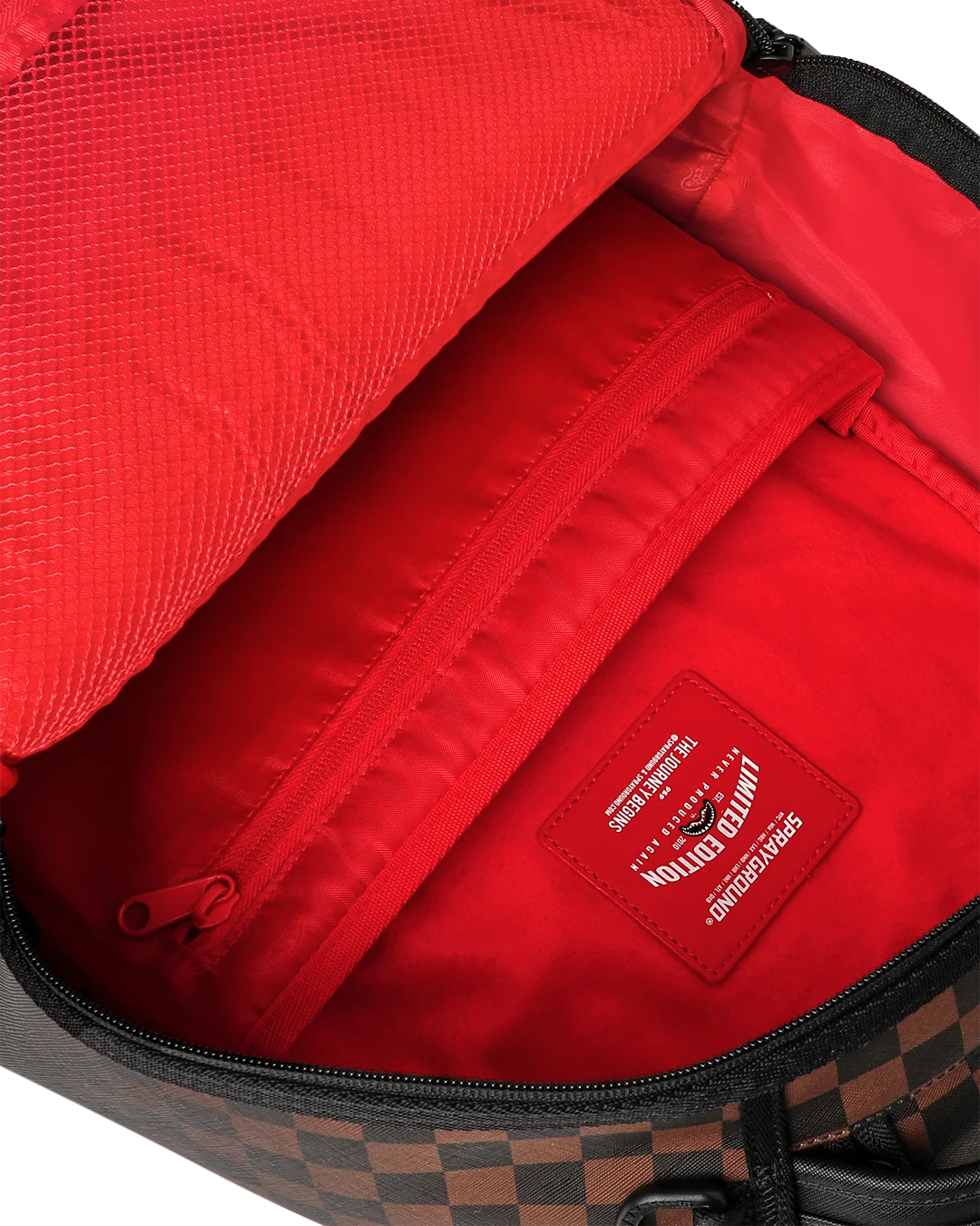 BROWN CHECK GHOST DRIP BACKPACK-thumbmail-7