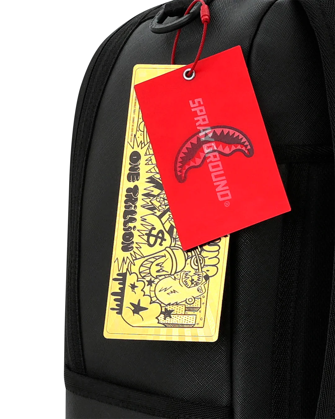 SHARK CENTRAL BUBBLY BLACK BACKPACK-thumbmail-6
