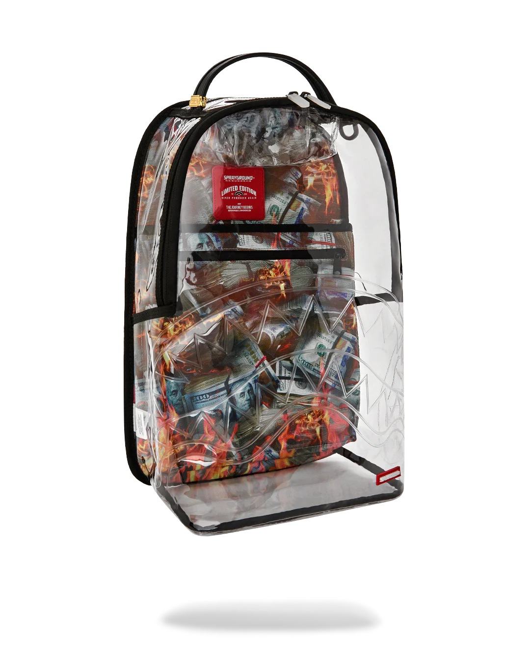 FULL OF CASH CLEAR BACKPACK-thumbmail-2