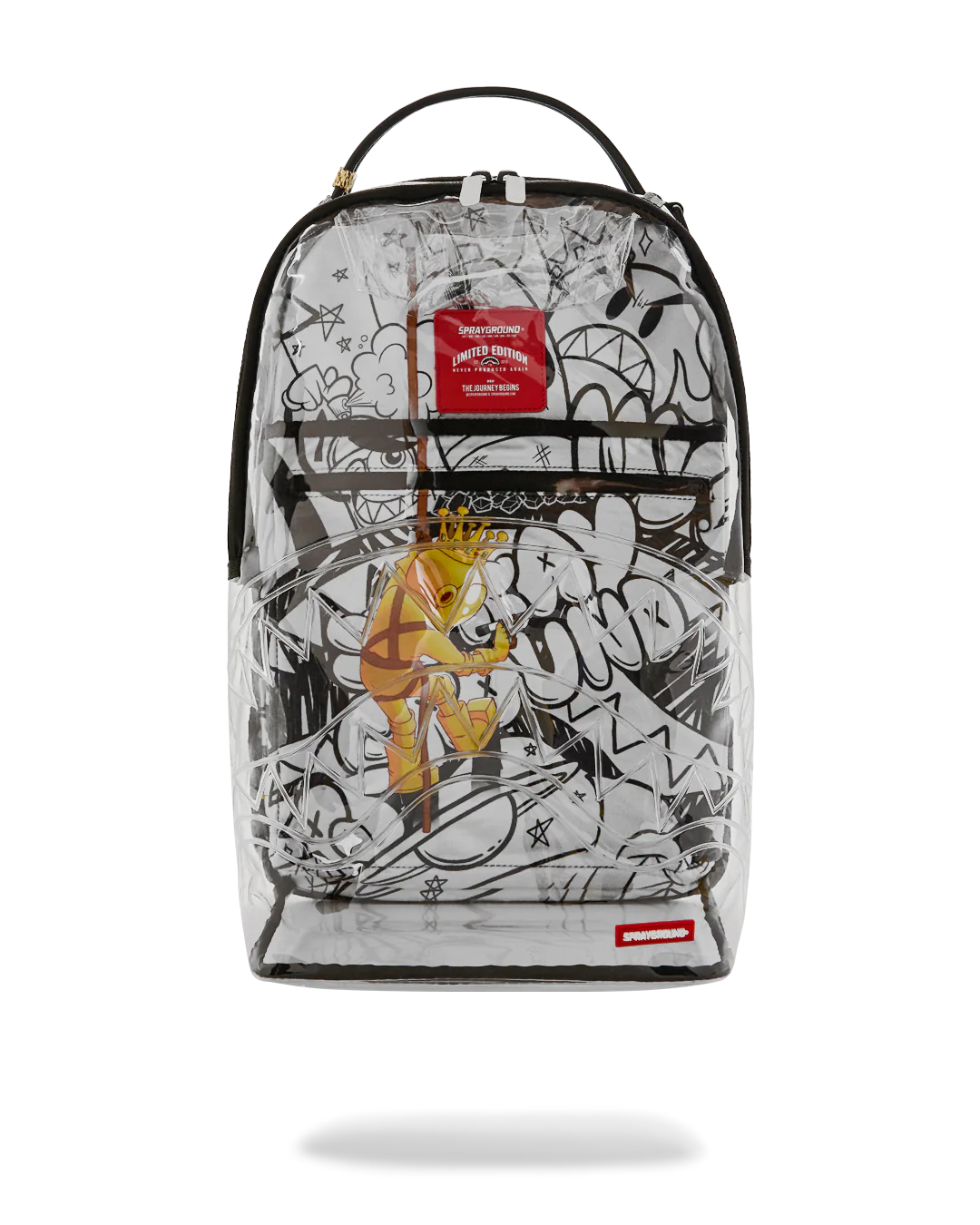 ASTROMANE DOODLE CLEAR BACKPACK-thumbmail-1
