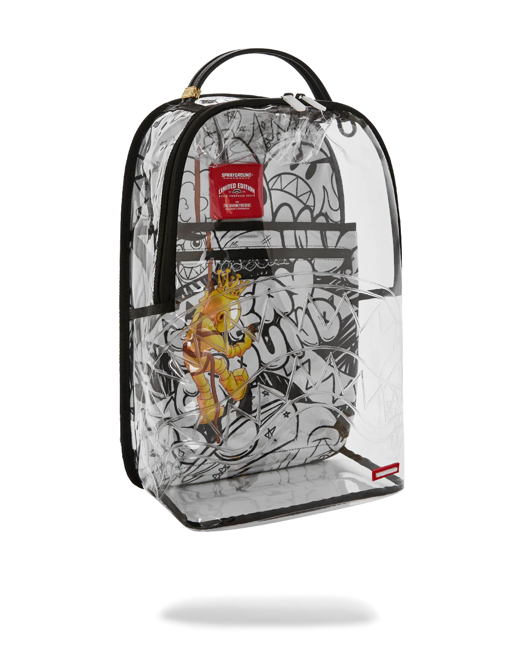 ASTROMANE DOODLE CLEAR BACKPACK-thumbmail-2