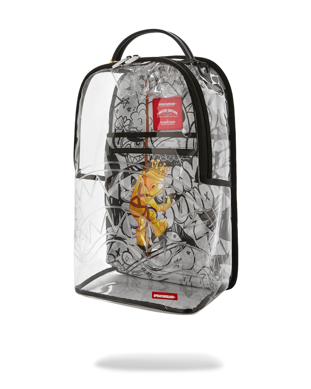 ASTROMANE DOODLE CLEAR BACKPACK-thumbmail-5
