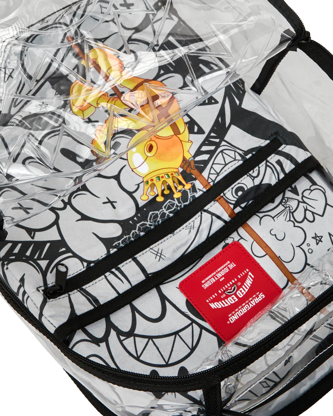 ASTROMANE DOODLE CLEAR BACKPACK-thumbmail-8