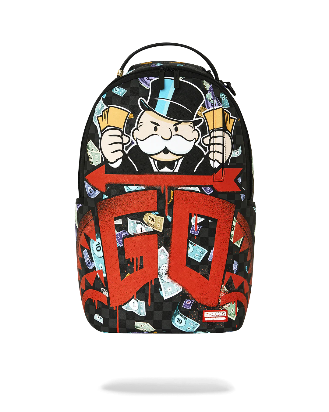 MONOPOLY GO SHARKMOUTH STENCIL BACKPACK-thumbmail-1