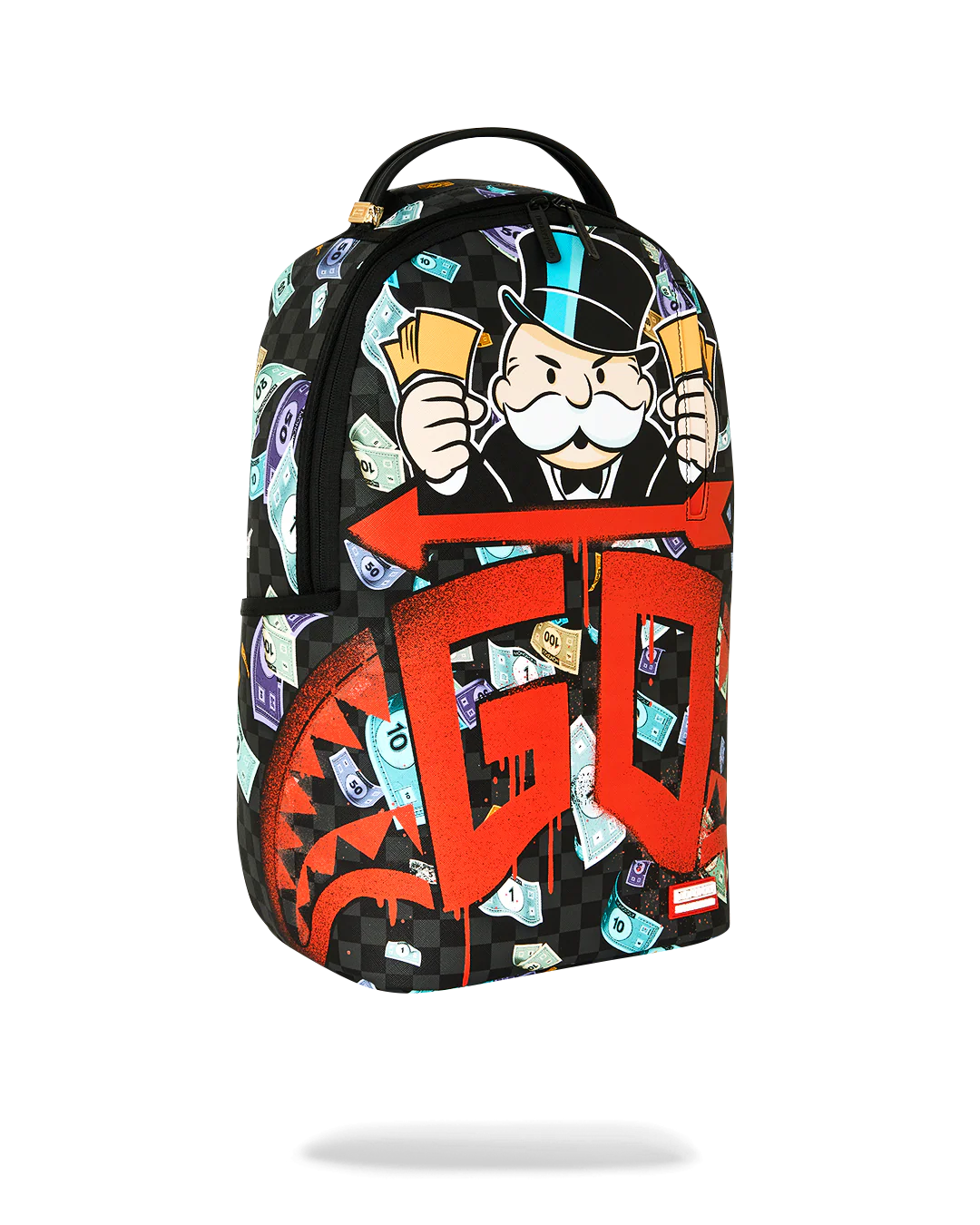 MONOPOLY GO SHARKMOUTH STENCIL BACKPACK-thumbmail-2