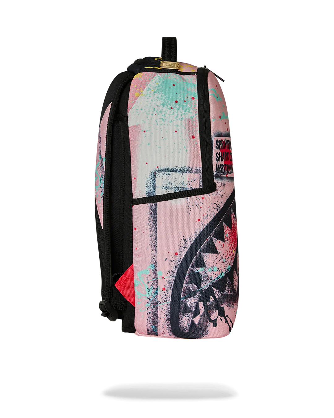 SHARK CENTRAL PINK LAB COAT STREET ART BACKPACK-thumbmail-3