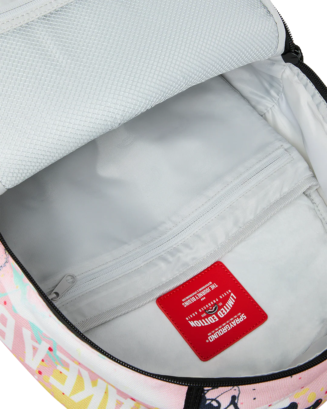 SHARK CENTRAL PINK LAB COAT STREET ART BACKPACK-thumbmail-7