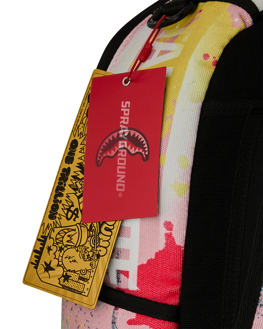 SHARK CENTRAL PINK LAB COAT STREET ART BACKPACK-thumbmail-9