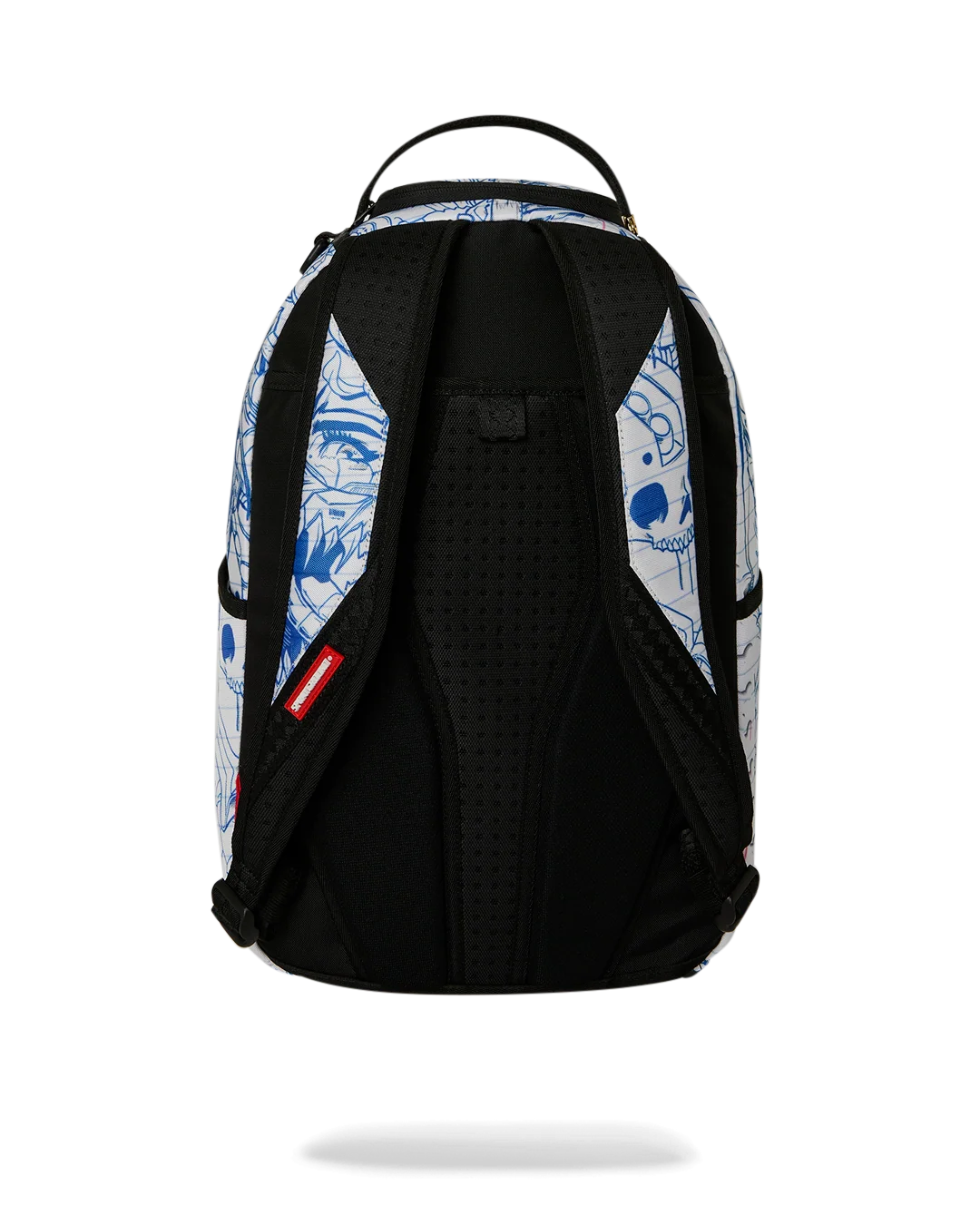 NOTEBOOK BLUE INK DOODLE BACKPACK-thumbmail-4