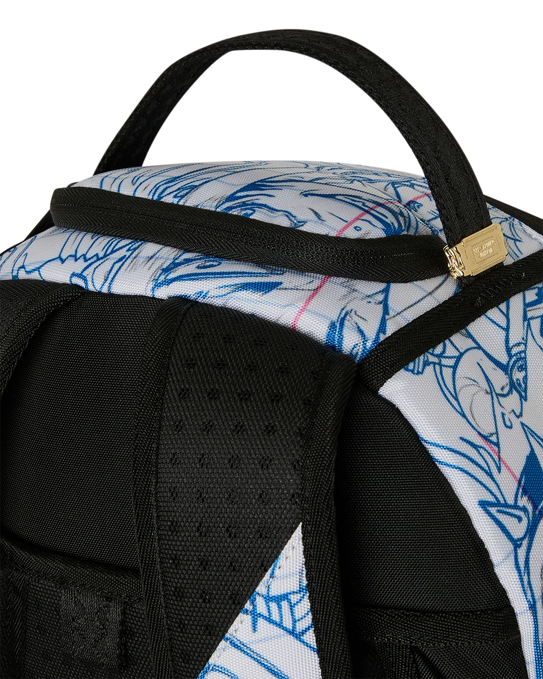 NOTEBOOK BLUE INK DOODLE BACKPACK-thumbmail-8