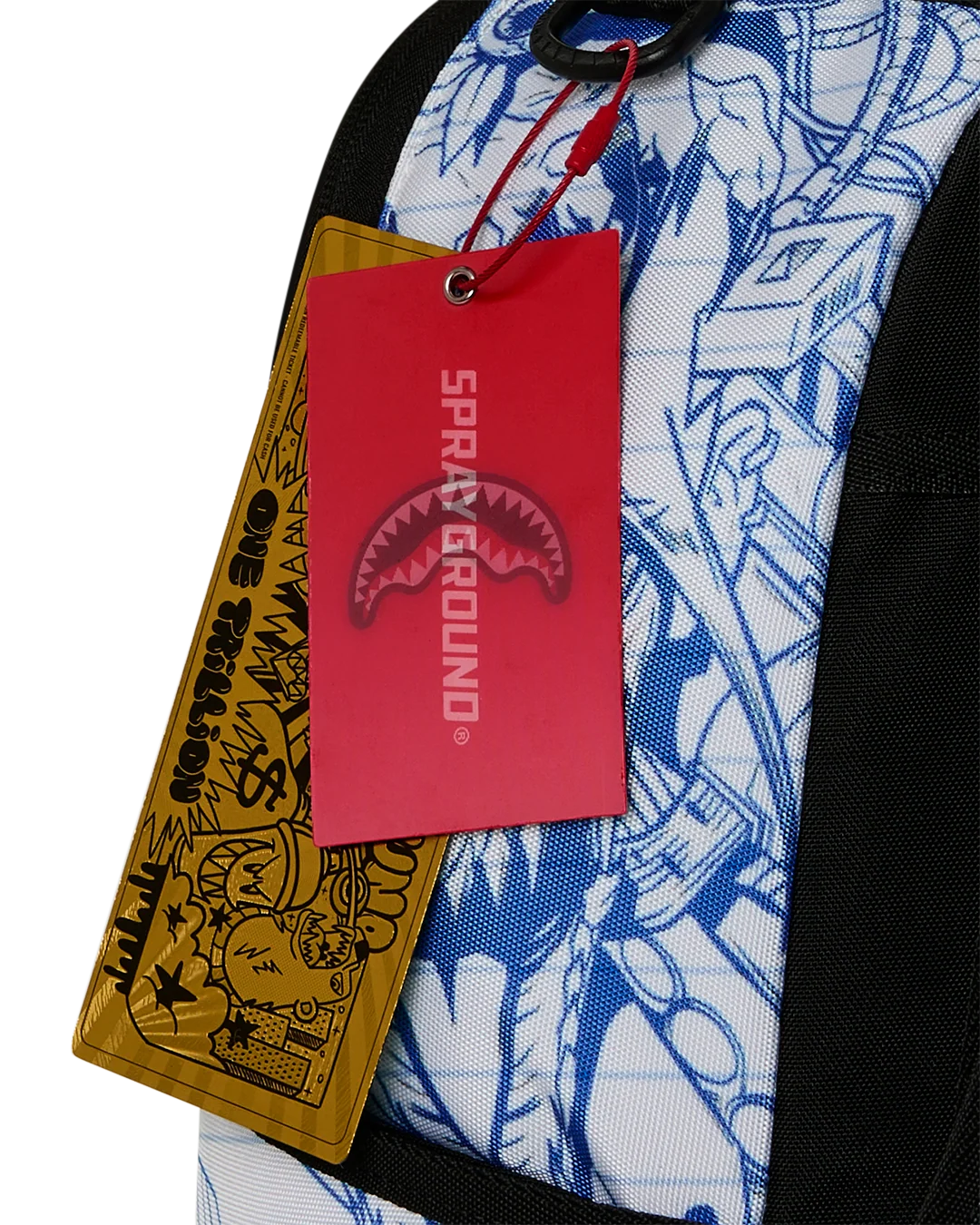 NOTEBOOK BLUE INK DOODLE BACKPACK-thumbmail-9