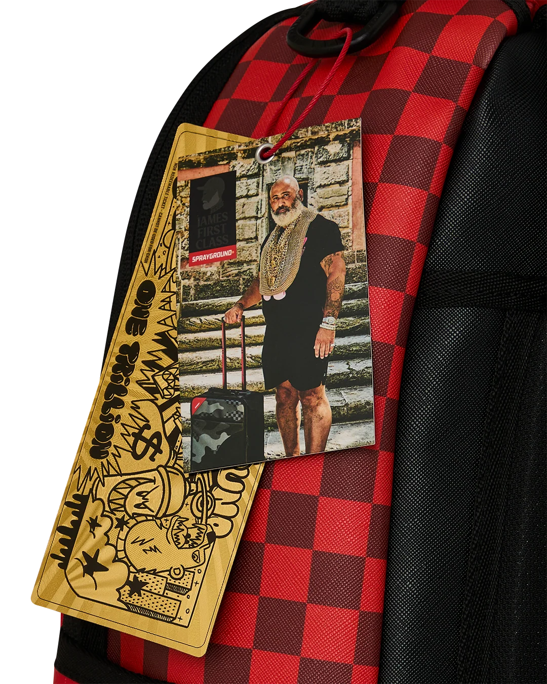Sprayground JAMES FIRST CLASS RED BACKPACK-thumbmail-10