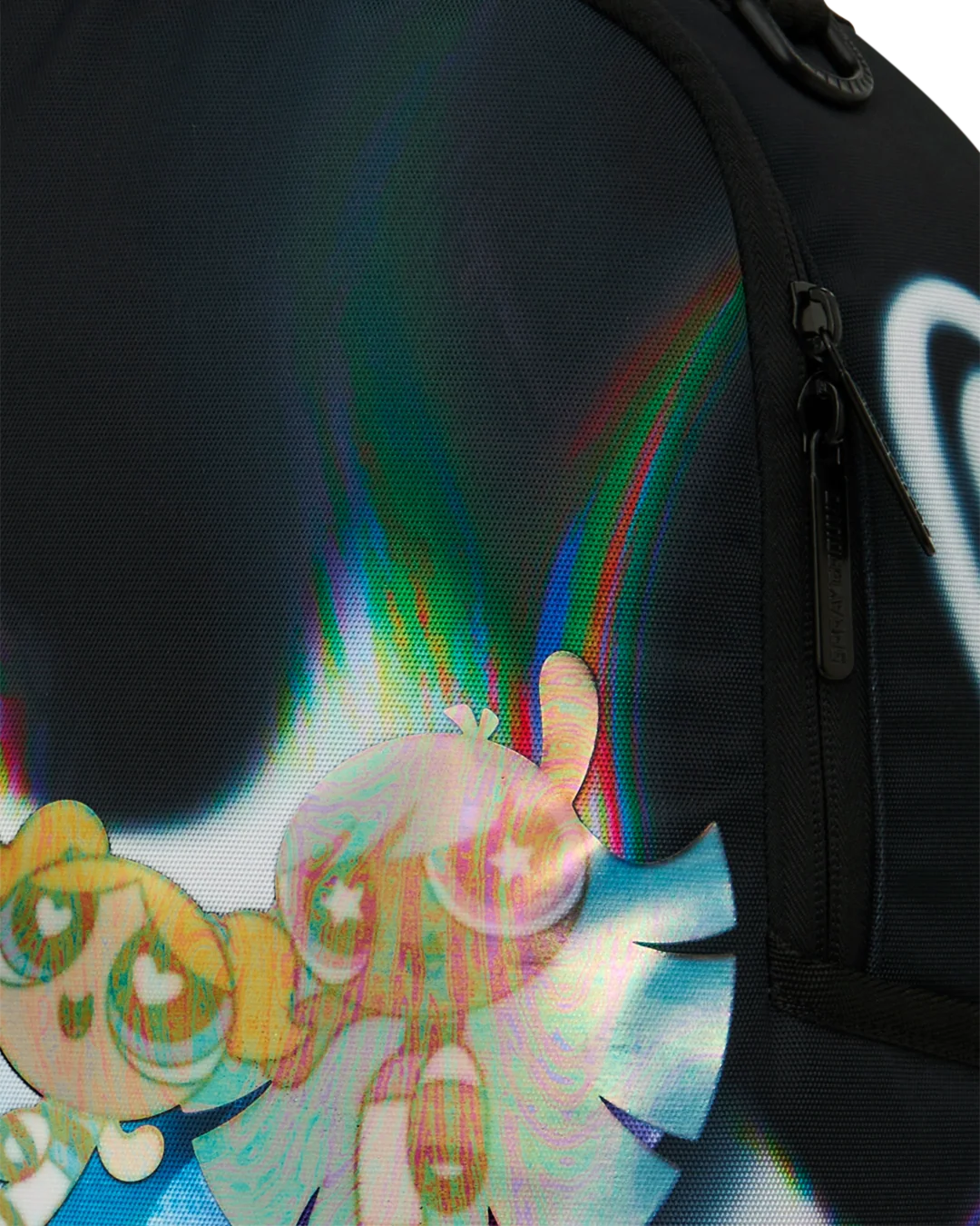 POWERPUFF GIRLS RAINBOW HOLO SHARK BACKPACK-thumbmail-8