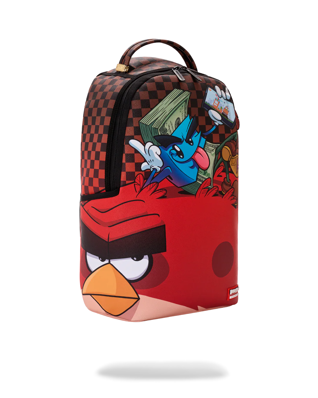 MONEY BOY CHILLIN ON BIG ANGRY BIRD BACKPACK-thumbmail-2