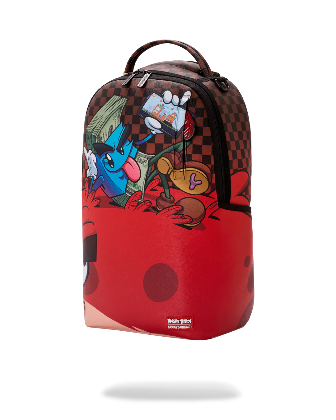 MONEY BOY CHILLIN ON BIG ANGRY BIRD BACKPACK-thumbmail-5