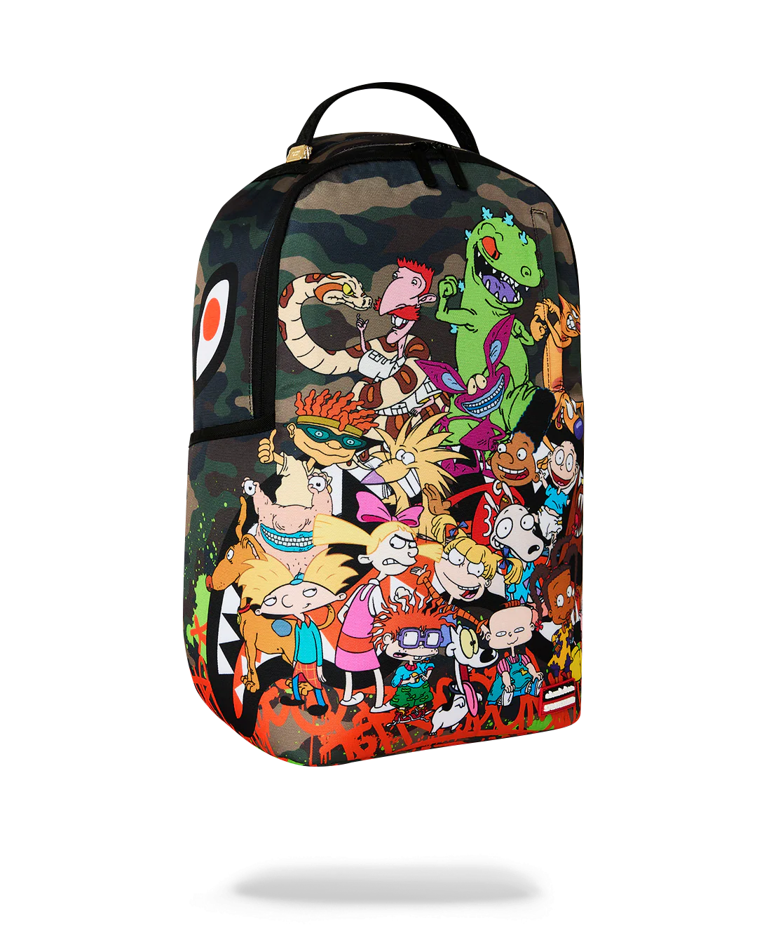 90'S NICK CAMO WITH GRAFFITI BACKPACK-thumbmail-2