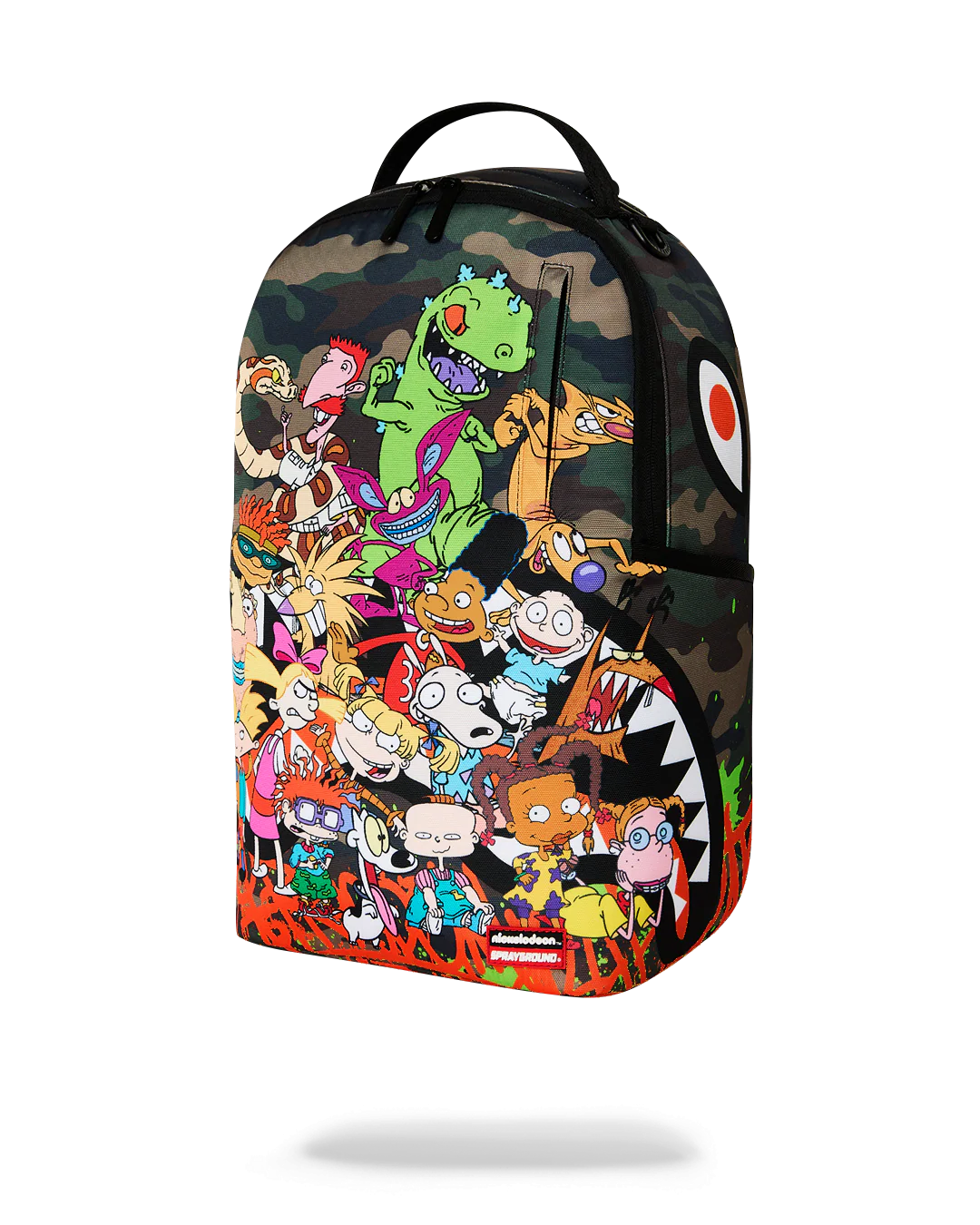 90'S NICK CAMO WITH GRAFFITI BACKPACK-thumbmail-5