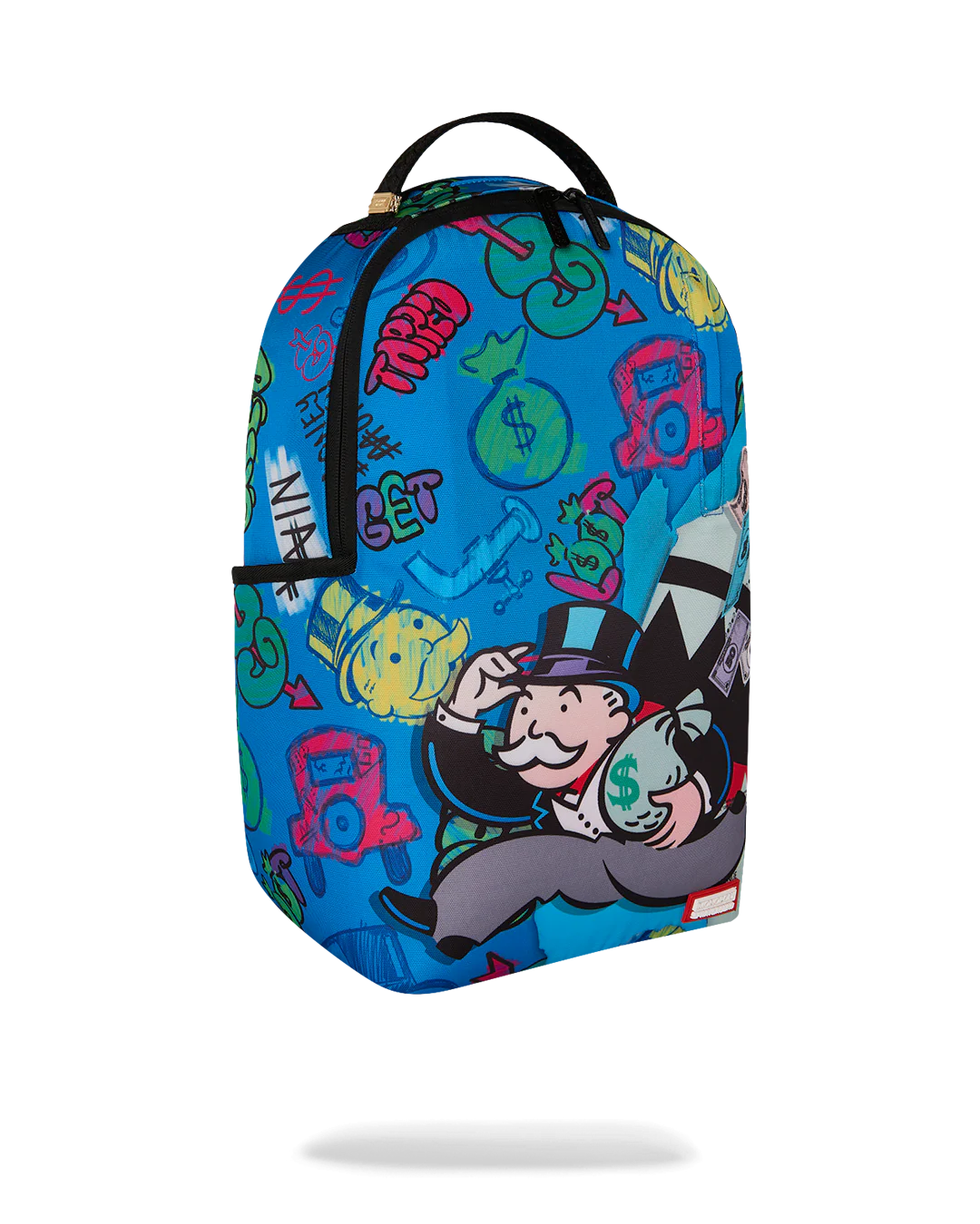 MONOPOLY BLUE TEAR THROUGH BACKPACK-thumbmail-2