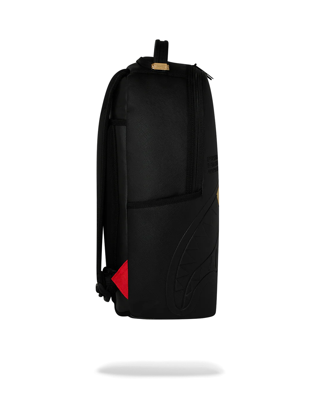 BLACKED OUT EMBOSSED GOLD TOOTH BACKPACK-thumbmail-3