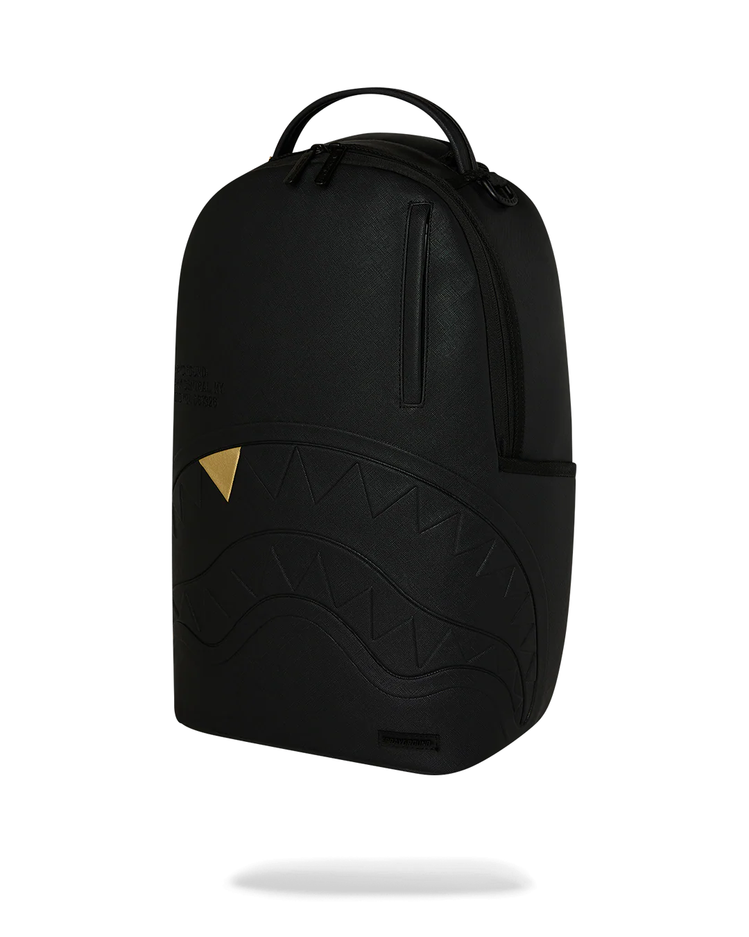 BLACKED OUT EMBOSSED GOLD TOOTH BACKPACK-thumbmail-5