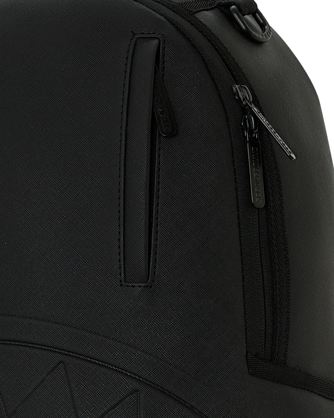 BLACKED OUT EMBOSSED GOLD TOOTH BACKPACK-thumbmail-8