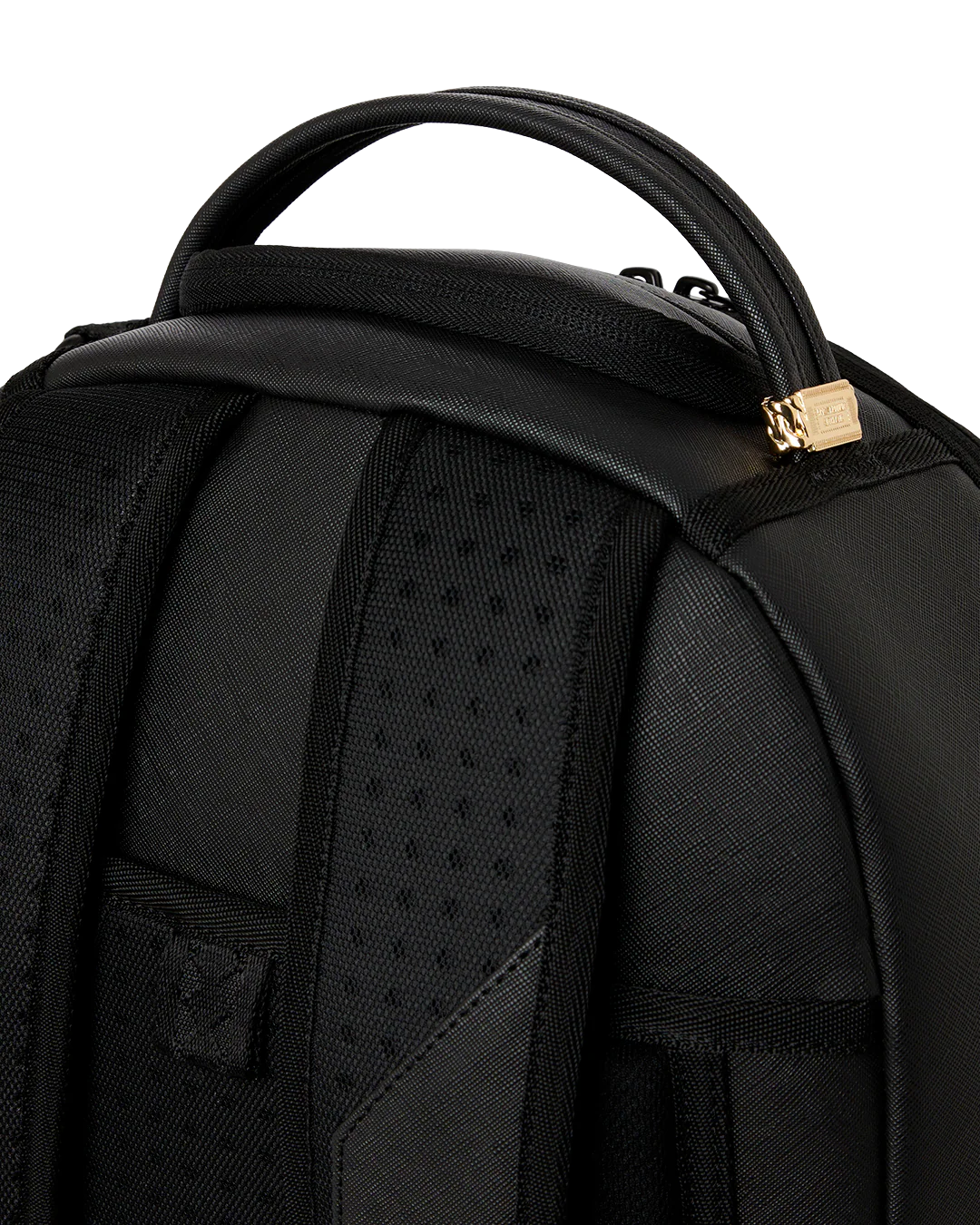 BLACKED OUT EMBOSSED GOLD TOOTH BACKPACK-thumbmail-7