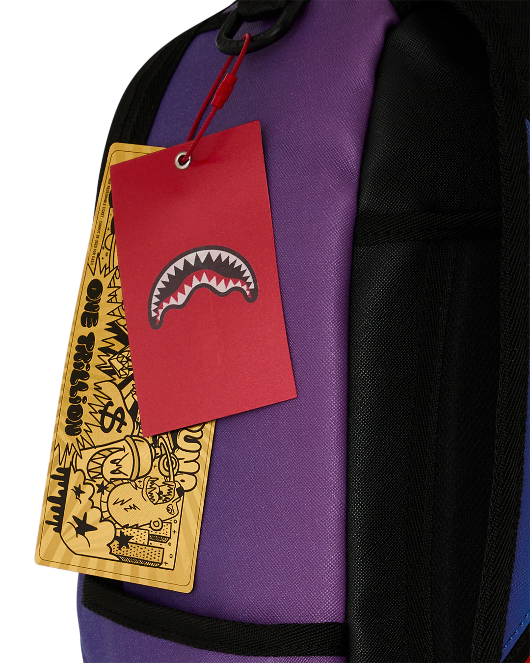 SHARK CENTRAL EMBOSSED DUSK NYLON BACKPACK-thumbmail-6