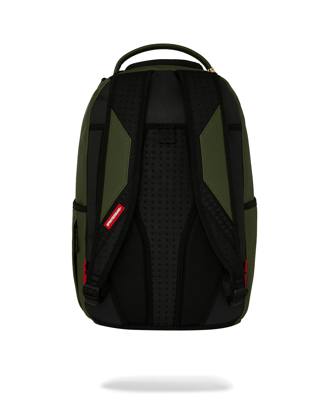 SHARK CENTRAL EMBOSSED GREEN NYLON BACKPACK-thumbmail-4