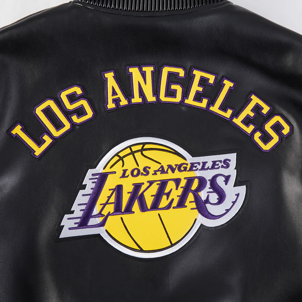 LOS ANGELES LAKERS CITY SIGNATURE M LEATHER VARSITY JACKET-thumbmail-10