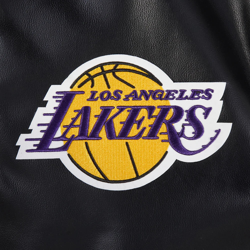 LOS ANGELES LAKERS CITY SIGNATURE M LEATHER VARSITY JACKET-thumbmail-5