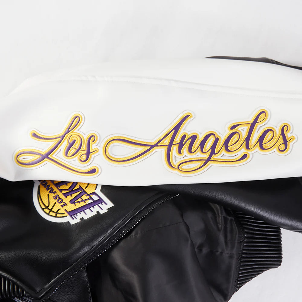 LOS ANGELES LAKERS CITY SIGNATURE M LEATHER VARSITY JACKET-thumbmail-8