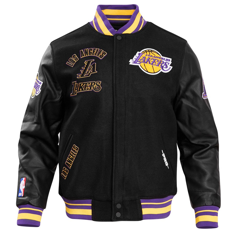 LOS ANGELES LAKERS MEN'S VARSITY JACKET RETRO CLASSICS