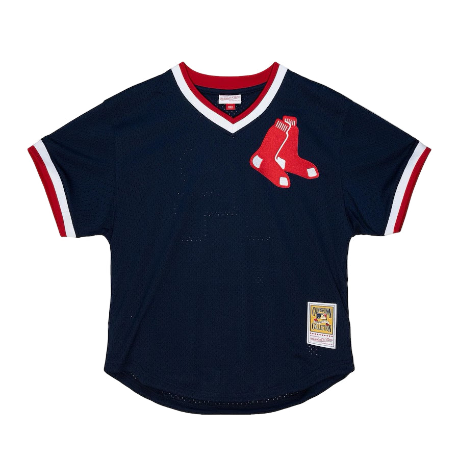 MLB AUTHENTIC BP JERSEY - PULLOVER RED SOX 1989 JIM RICE