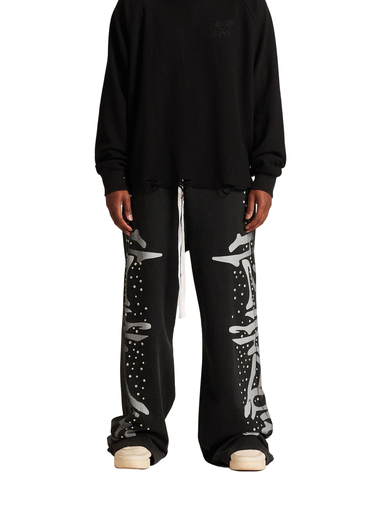 EMBELLISH LOGO SWEATPANT