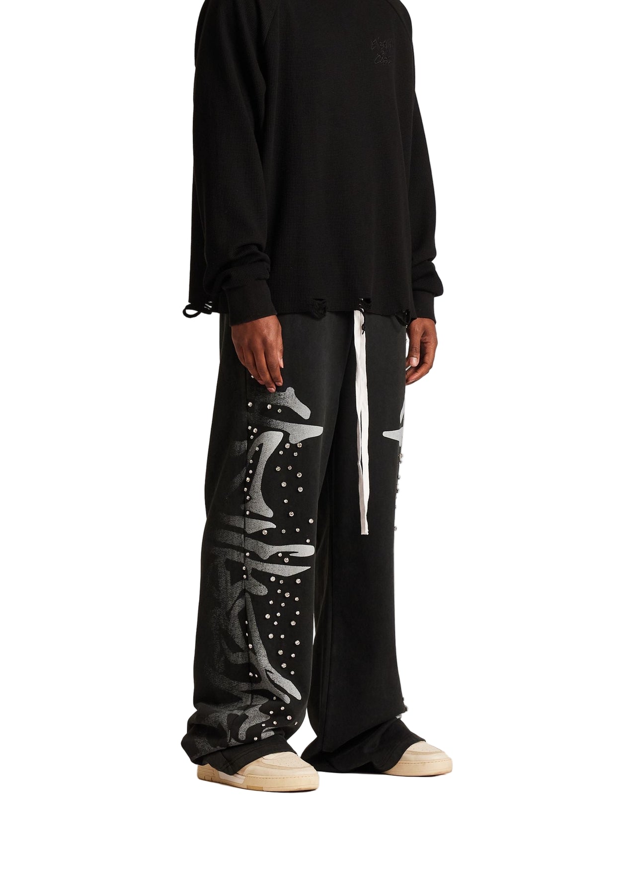 EMBELLISH LOGO SWEATPANT